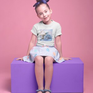 Cute Polar Animal Kids T-Shirt, Arctic Friends Toddler Tee, Adorable Bear & Penguin Winter Shirt, Cozy Nature Lover Gift for Boys Girls