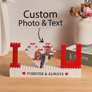 Personalisiertes Foto Puzzle für Mama oder ich liebe dich Geschenk - Andenken für Mama, zum Geburtstag, Valentinstag oder Muttertag