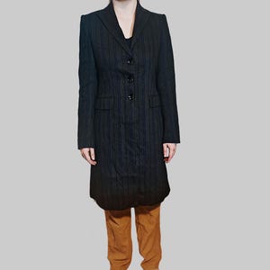 Vintage Armani Long Coat - Etsy