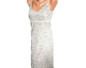 Vintage Y2K 90's 00's Vila Babydoll Layered Lace Strappy Midi Dress Fairy Floral Coquette Feminine size S