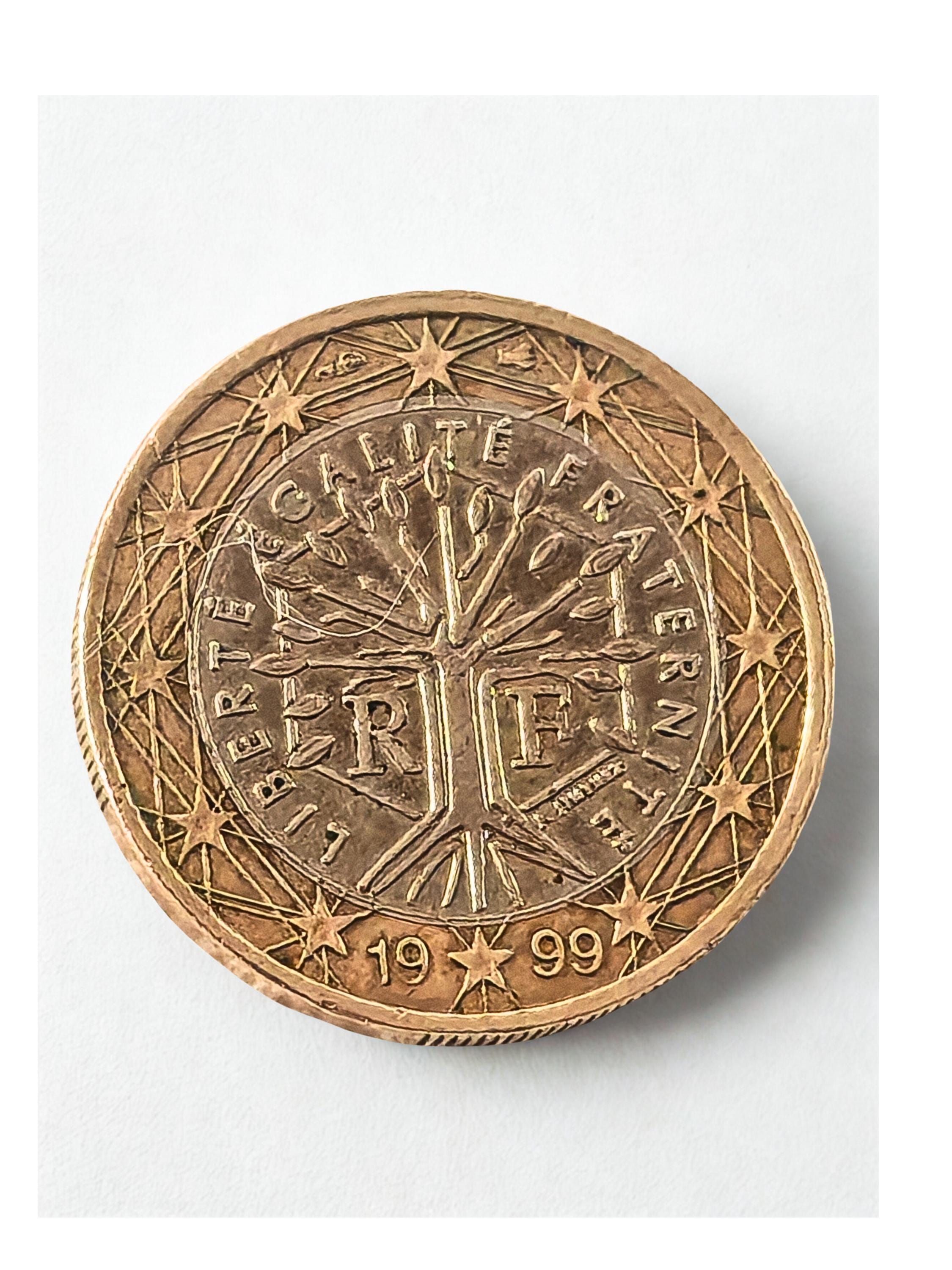 1 euro coin 1999 - Etsy 日本