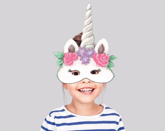 DPKOW 28 Einhorn-Partybrillen & Masken Für Kinder – Bunte Papier-Spaßbrillen, 14 Designs, Für Geburtstag, Gastgeschenke & Fotos