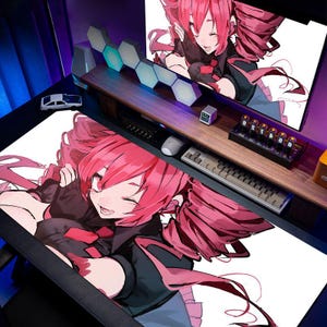 Teto Kasane Mouse Pad, Different sizes Personalized Printing, Customized Mouse Pad, Game, Anime, Desk Mat, Gift
