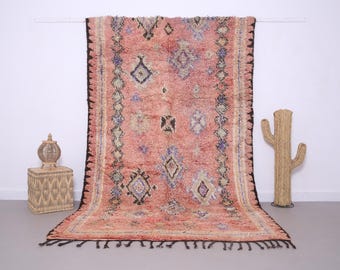 Vintage Marokkanischer Teppich 6 ft x 10 ft - Marokkanischer Teppich aus Wolle - Berber Teppich - Wohnzimmer Teppich - Handgemachter Marokkanischer Teppich - Schlafzimmer Teppich - Wohnkultur