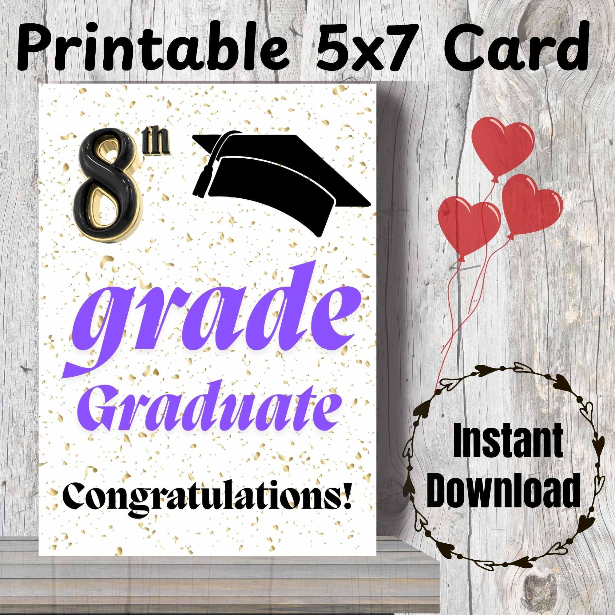 8th grade promotion cards Owl Graduation Announcement – AmyAdele.com main image 1