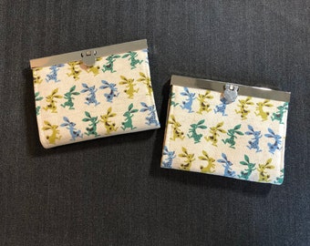 Dancing Rabbits Small Card Wallet