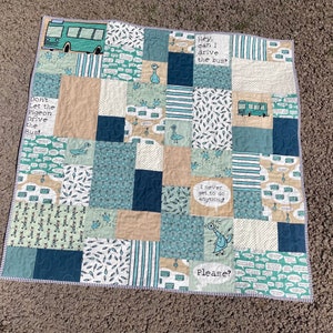 Easy Street Baby Quilt Pattern PDF only image 1