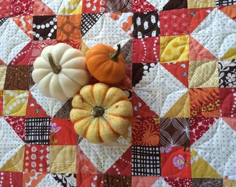 Modern Fall Table Runner