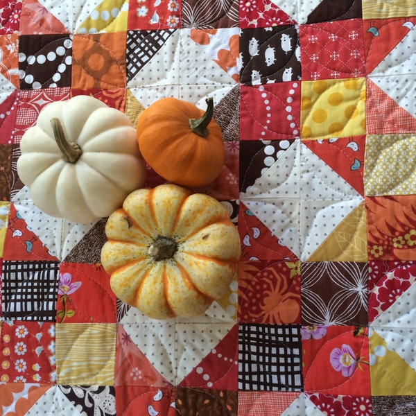 Modern Fall Table Runner