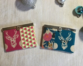 Portefeuille de petites cartes de cerf Echino