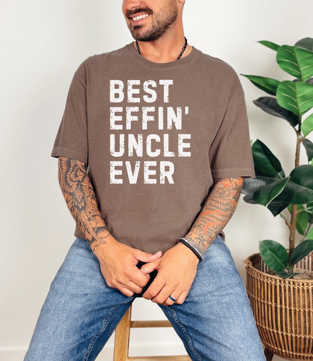 Funny Uncle Shirt, New Uncle Shirt, Pregnancy Reveal Tee Gift for Uncle ...