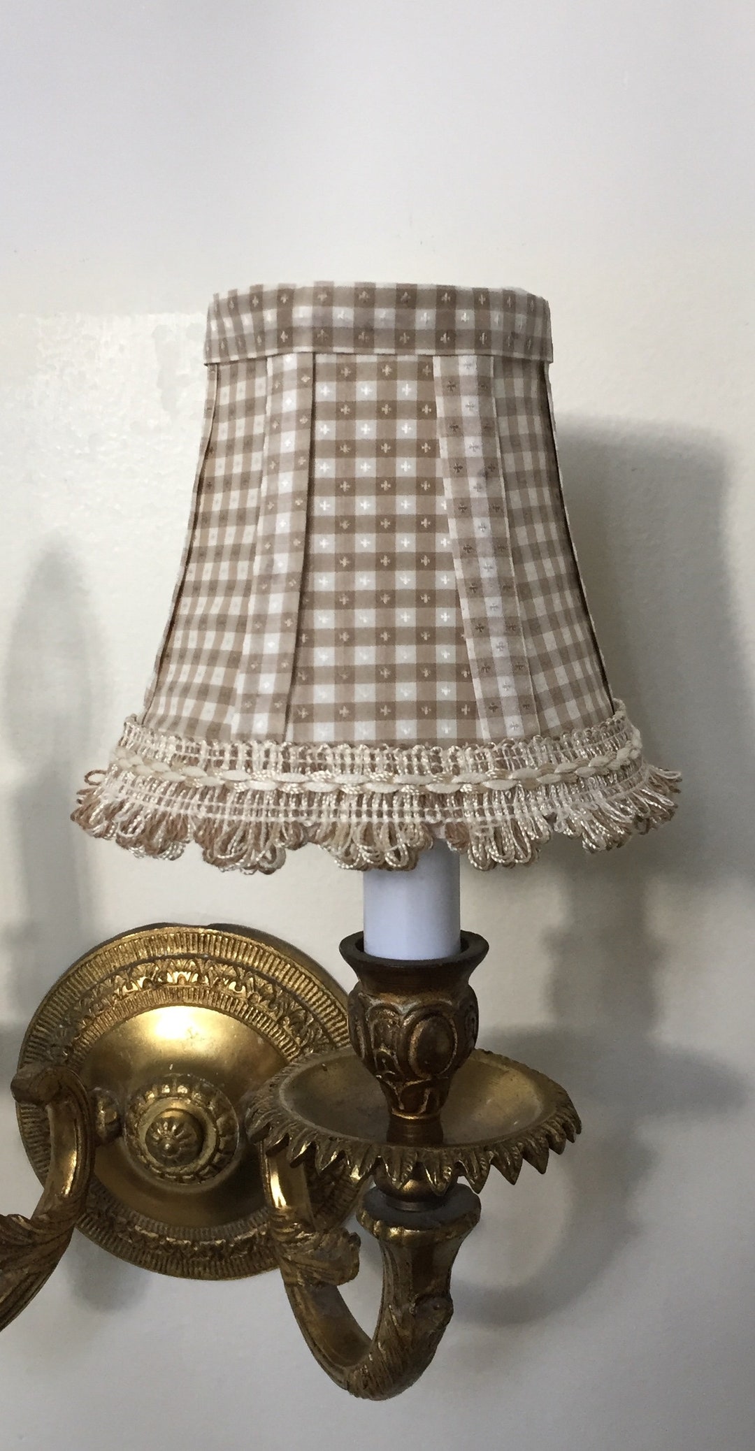 Chandelier Lampshade, Chandelier Lamp Shade, Clip On, Sconce Lamp Shade ...