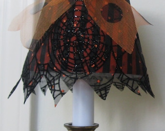Halloween lamp shade clip on