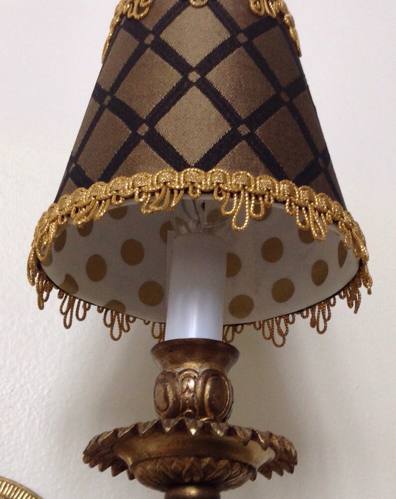 Elegant Chandelier Lamp Shade Chandelier Lampshade Clip On Etsy