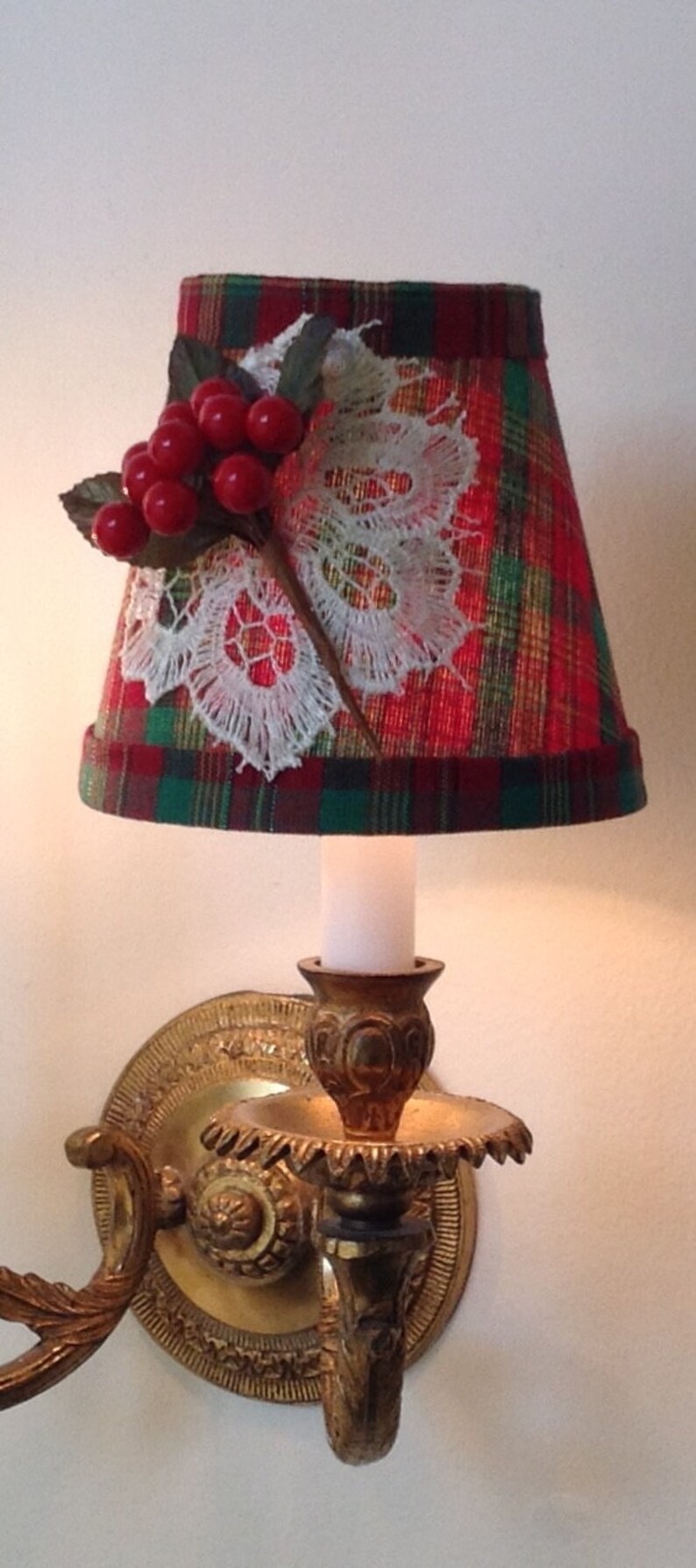 Christmas Chandelier Lamp Shades Lampshades Etsy