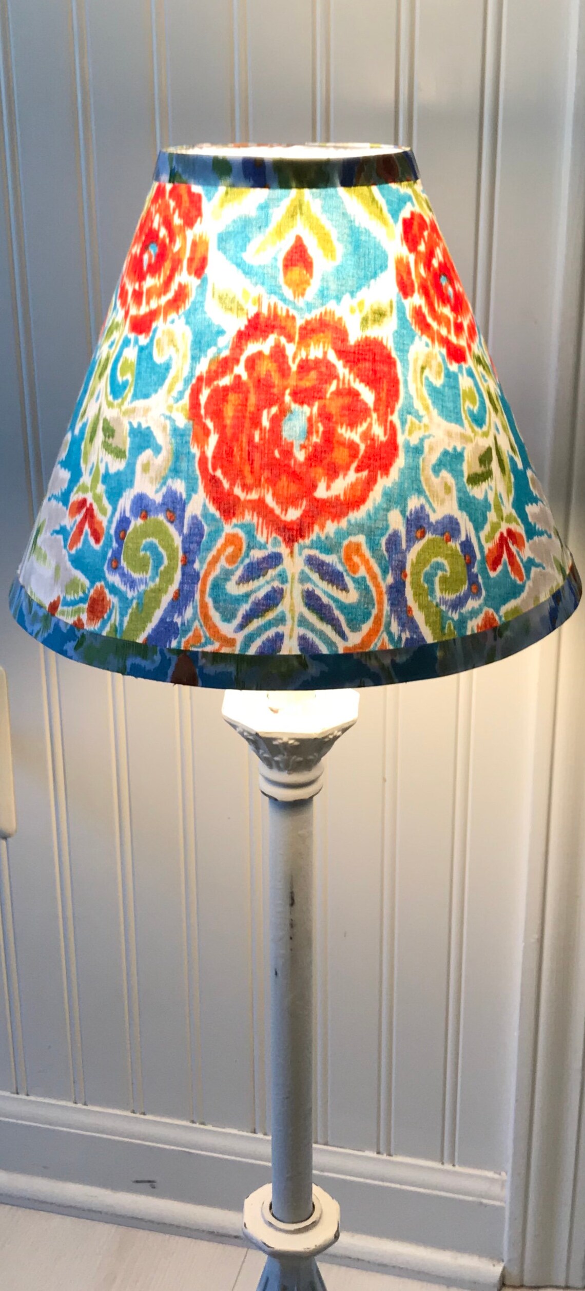 Lamp Shade, Lampshade, Whimsical Lampshade, Colorful Lamp Shade ...