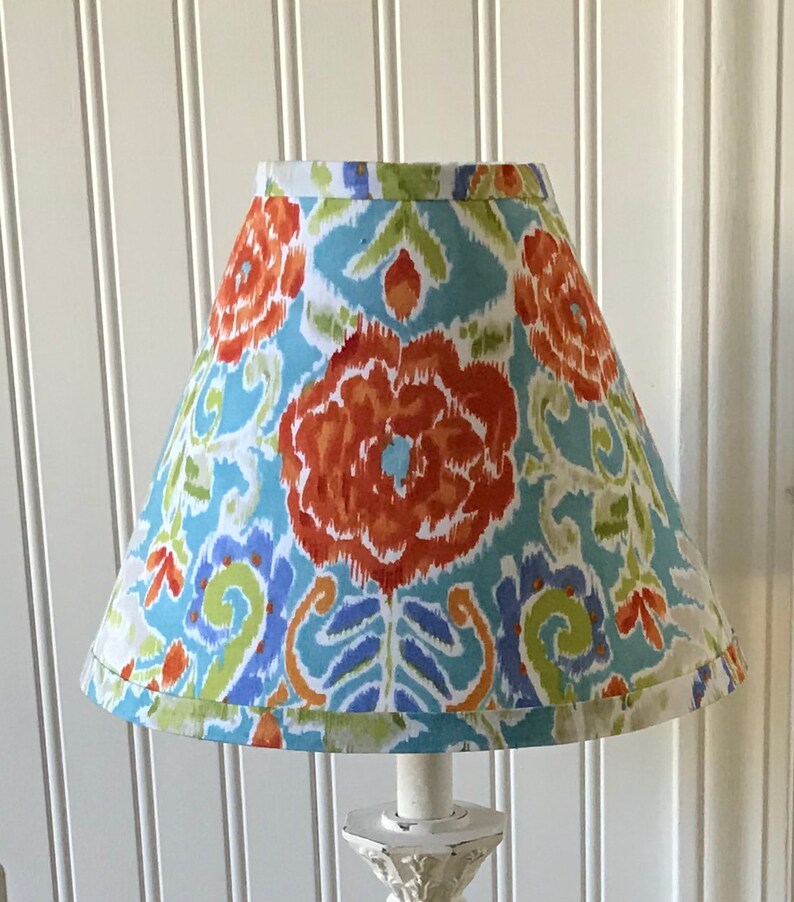 Lamp Shade, Lampshade, Whimsical Lampshade, Colorful Lamp Shade ...