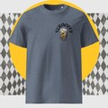 This beer tent t-shirt made a statement for the next guys' or girls' night out. Unisex organic cotton T-shirt product logo