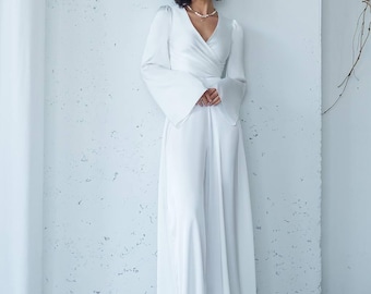 Trendy Palazzo Pants and Top with Long Sleeves – Wide-Leg, Loose-Fit Trousers for Everyday Wear, Street Style, and Fashion Summer Looks
