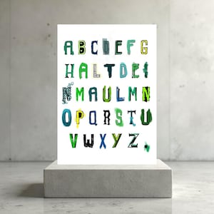 Cartolina “ABC” – Per tutti coloro che hanno un senso dell’umorismo alfabetico