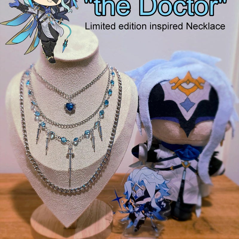 Dottore Genshin Figure - Etsy
