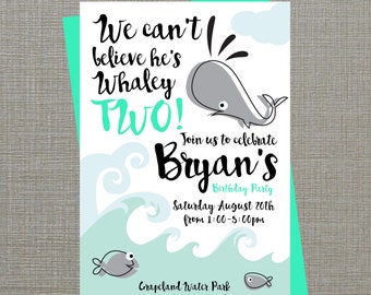 Printable Under the Sea Birthday Party Package (PDF)