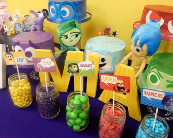 Printable Inside Out Birthday Party Package (PDF)