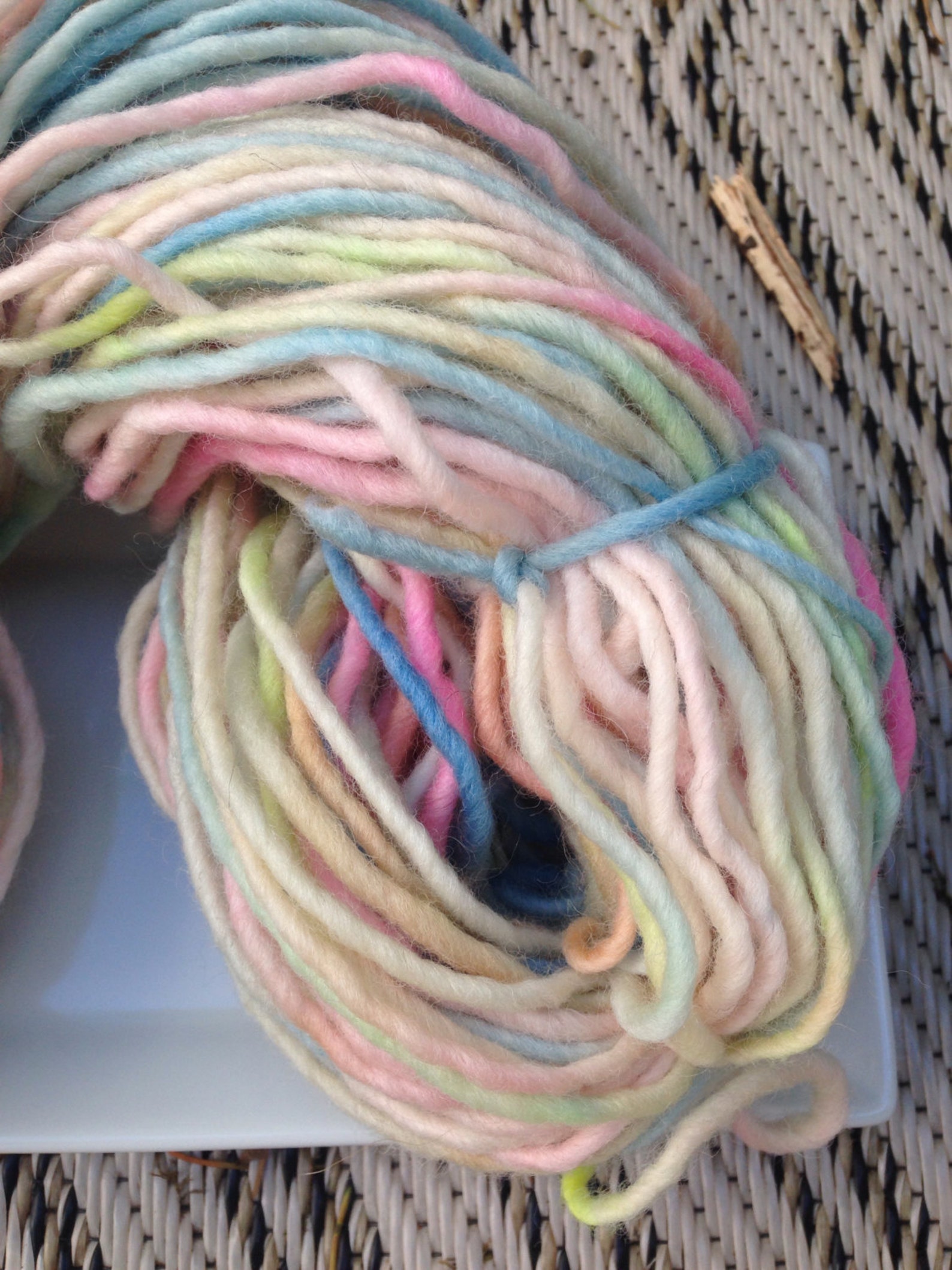 Hand Dyed Argentinian Merino Single Ply Bulky Yarn 125 Yards Etsy Canada