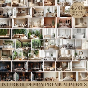 Fotos de Interiores de Casas Neutras | Mais de 470 Imagens de Design de Interiores | Interiores Estéticos de Casas | Fotos de Luxo | Fotos Estéticas