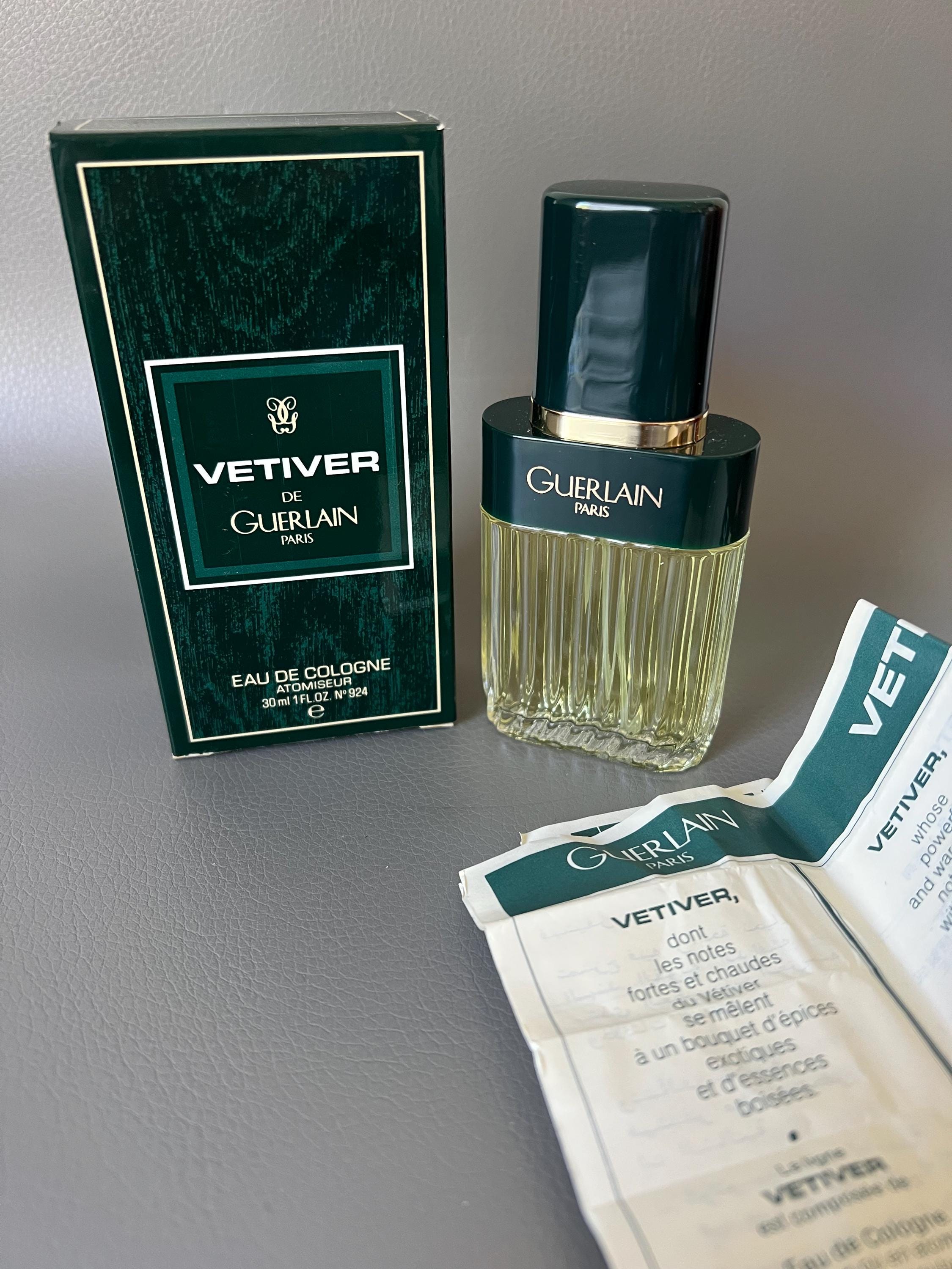 Vetiver Guerlain Cologne 1960s 30 ml. Extremely rare vintage original