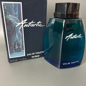 Vintage Antarctic Yves Rocher Eau de Toilette 1990s 100 ml Splash