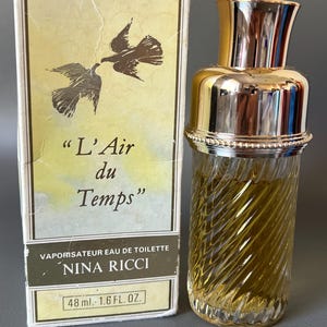 Vintage Nina Ricci L'Air du Temps Eau de Toilette 48 ml