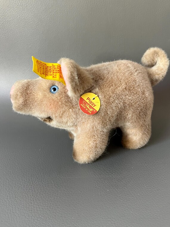 Original Steiff 1505/10. Plush Toy Pig Piggy, 13 Cm Germany