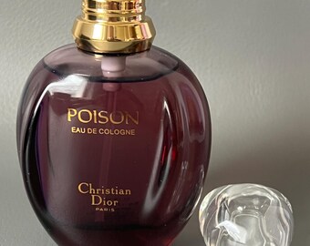 Vintage POISON CHRISTIAN DIOR 1.7 Fl.oz 50 Ml Eau De Cologne Old