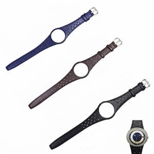Leather Watch Strap for Omega Dynamic Genève – Black, Brown, Blue Options