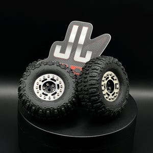 Stainless Steel Bead Lock Ring Set For Injora 1.0 Wheels "6 Hole"