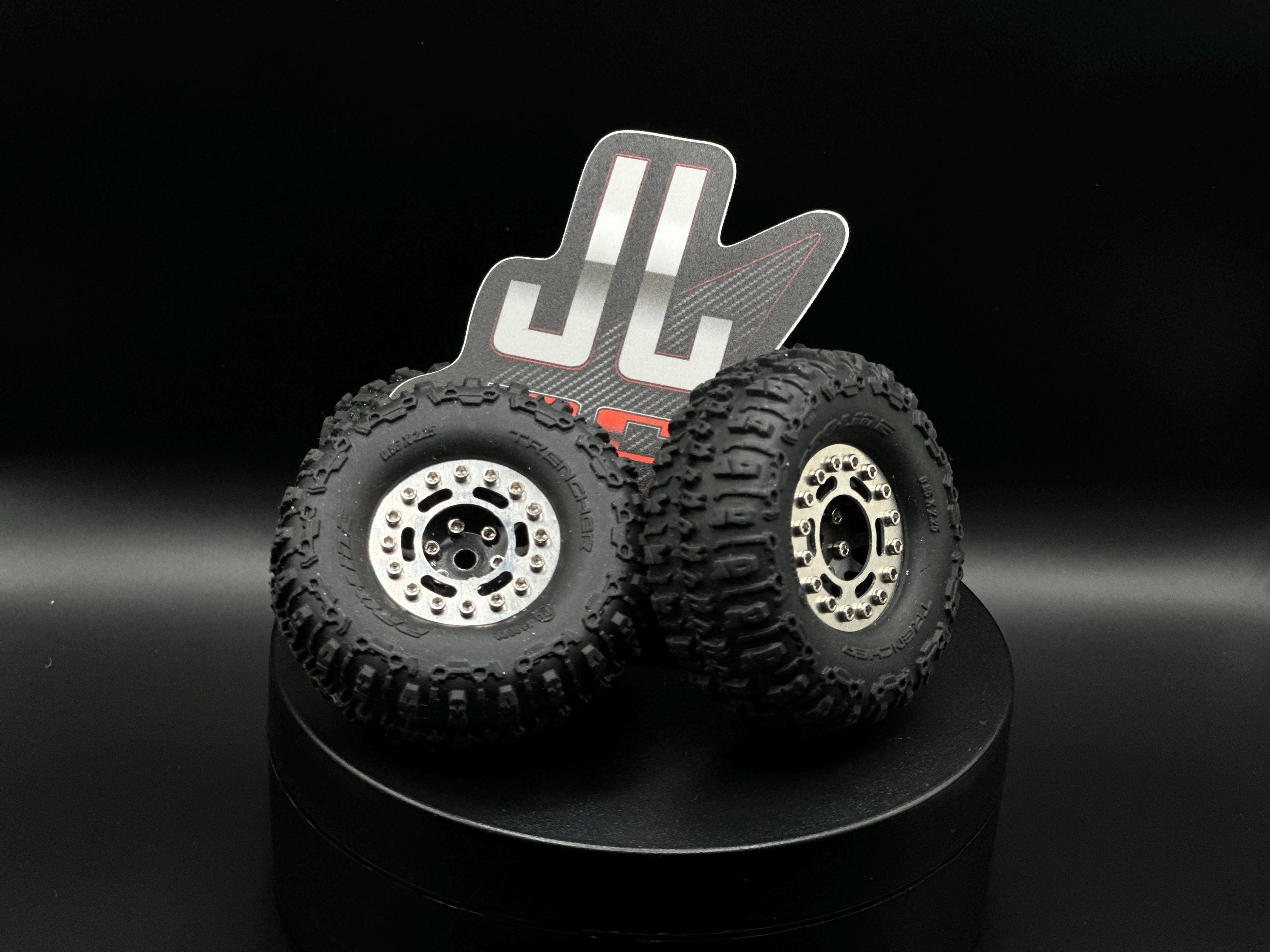 LGRP Ghost 1.0 Beadlock Wheels For 1/24 Scale RC Crawlers - Raw LGRP Ghost 1.0 Beadlock Wheels For 1/24 Scale RC Crawlers - Raw