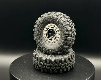Stainless Steel Bead Lock Ring Set For Injora 1.0 Wheels "Cut It"