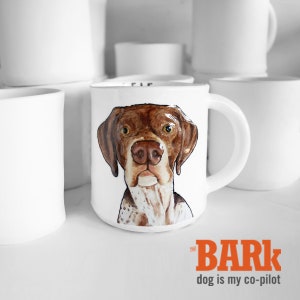 Beagle Blooms: A Pawsitively Pretty Mug pet portrait coffee mug tea cup Beagle dog portrait in stock Dog lover Gift Idea image 5