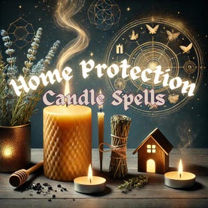 Home Protection Candle | Wards Off Negativity and Unwanted Energy