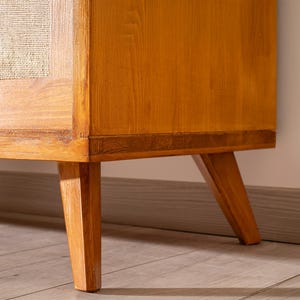 Wooden Leg Set, Mid Century Leg, Solid Hardwood Wood Leg, Leg for Furniture, Modern Angled Furniture Leg, Vintage ikea Leg