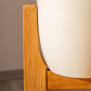 indoor plant stand, wood plant stand, handmade furniture, ash