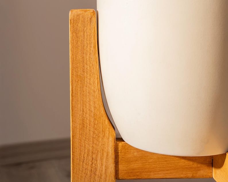 indoor plant stand, wood plant stand, handmade furniture, ash