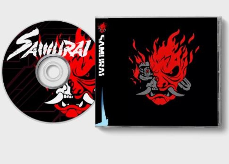 Samurai Band Album Cyberpunk 2077-CD -lyric Book-postcard-merchandise ...