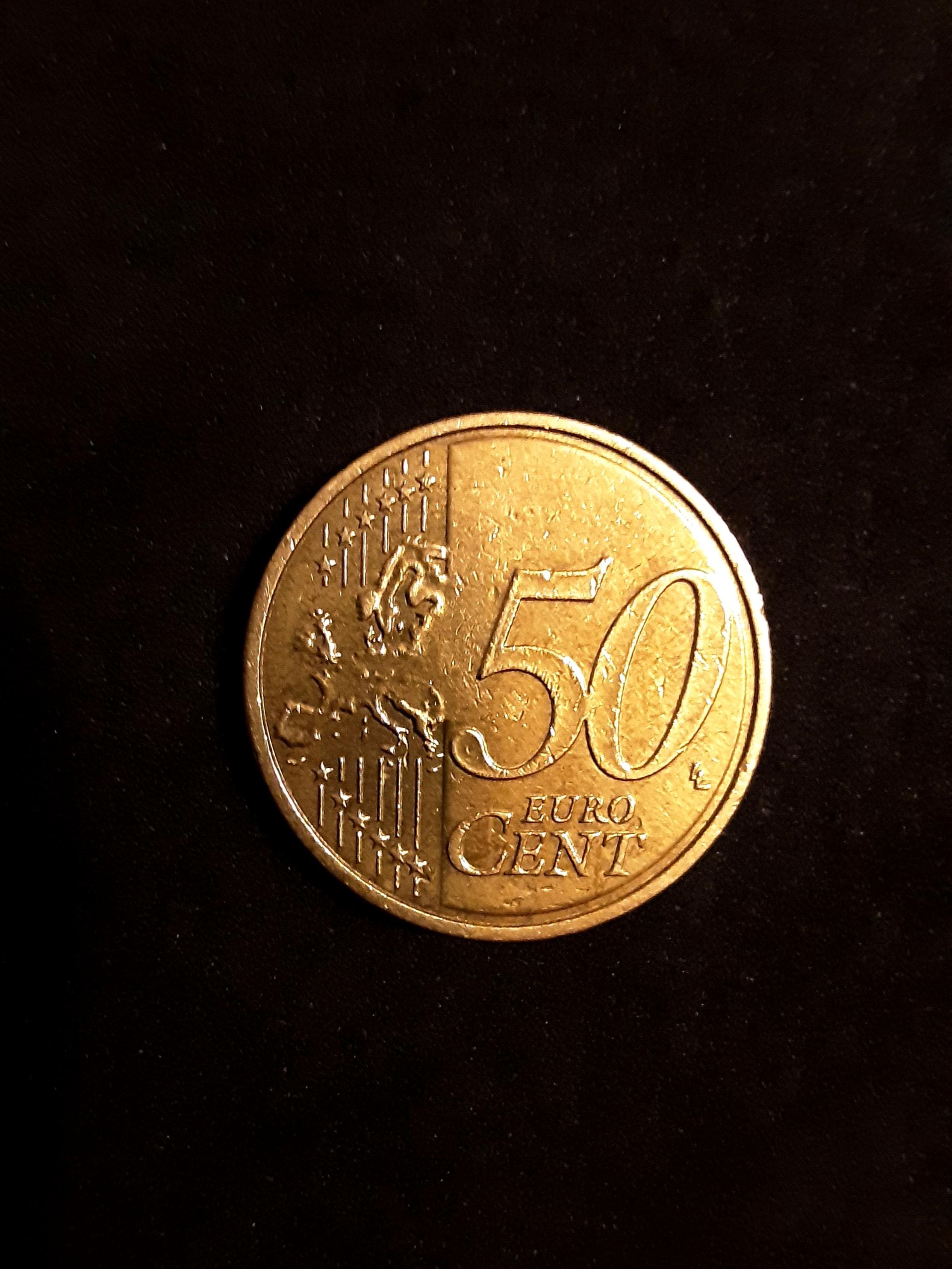珍しい50ユーロセント - Etsy 日本