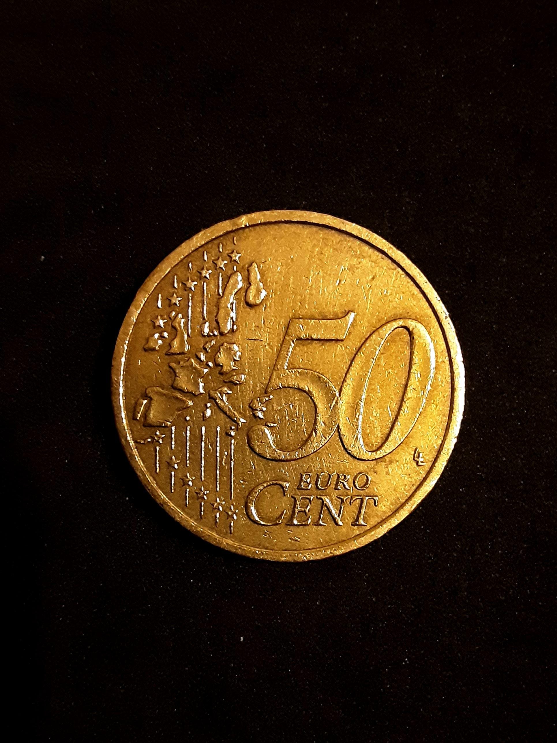 Moneda 50 euro cent 2002 - Etsy 日本
