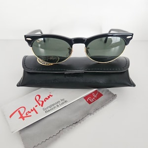 Vintage Ray-ban B&L W1266 Wayfarer Oval Max Sunglasses 1980s - Etsy