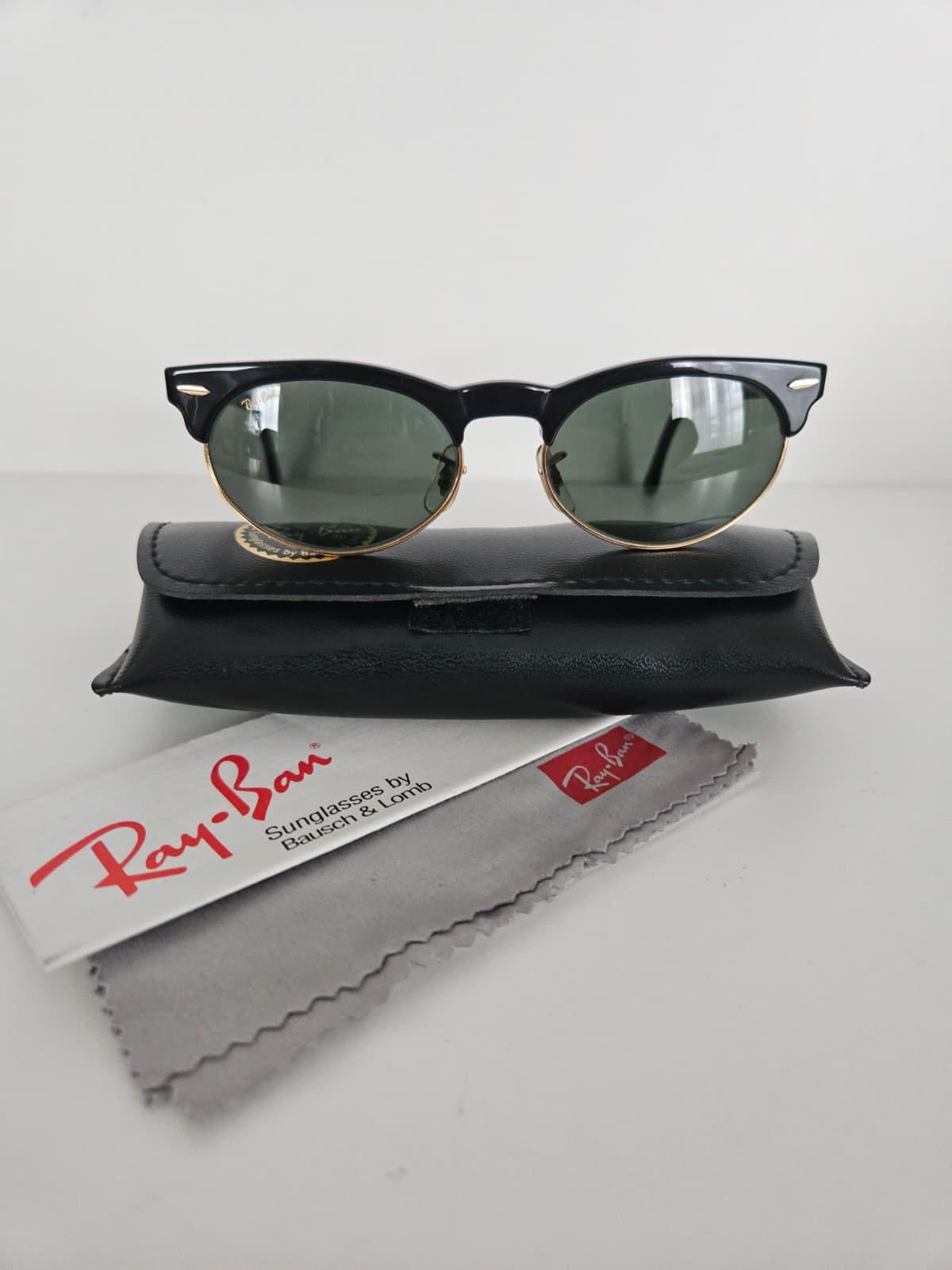 Vintage Ray-ban B&L W1266 Wayfarer Oval Max Sunglasses 1980s - Etsy