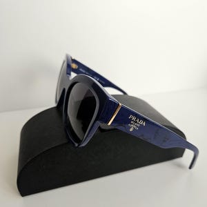 Prada PR 17ZS - 18D5W1 Blue Baltic Marble | Sunglasses