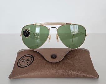 Occhiali da sole Ray-Ban B&L Outdoorsman RB-3 58[]14 anni '70, rarissimi / NOS (New Old Stock).